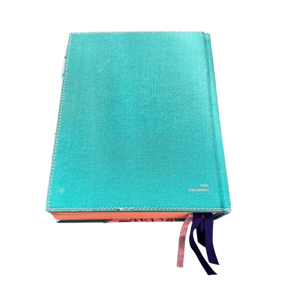 NKJV Journal the Word Bible Cloth Board Thomas Nelson Floral Annotated - Picture 3 of 11